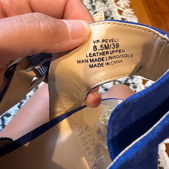 NWOT Vince Camuto royal blue heels - Picture 6 of 16